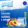 [COMBO 5 TUÝP X 20 VIÊN] PLUSSSZ CALCIUM vị đào, chanh leo không đường - Hàng nhập khẩu