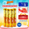(COMBO 4 TUÝP x 20 Viên sủi) PLUSSSZ MAX MULTIVITAMIN VỊ CAM Không Đường - HÀNG NHẬP KHẨU