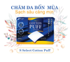 Bông Tẩy Trang S Select Cotton Puf 225 Miếng