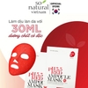 Mặt Nạ So Natural pH 5.5 Red Ampoule Mask 30ml