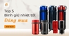 5 bình giữ nhiệt lạnh hơn 10 tiếng, an toàn chất lượng đáng mua nhất