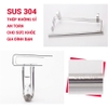 Giá gài cuộn giấy nhà bếp inox 304 cao cấp Gi-Home KB26