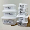 SET 8 HỘP NHỰA NẮP DẺO FIT IN PACK NHẬT BẢN
