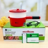 Nồi điện cầm tay đa năng ARBER có xửng hấp 19cm NHD-1.5MD