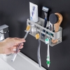 Kệ để bàn chải inox 304 dán tường KBC07 (3 ngăn)