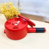 Nồi điện cầm tay đa năng ARBER có xửng hấp 19cm NHD-1.5MD