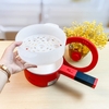 Nồi điện cầm tay đa năng ARBER có xửng hấp 19cm NHD-1.5MD