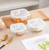 Set 3 hộp thuỷ tinh BOROSILICATE chịu nhiệt