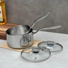 Quánh đúc inox 3 lớp đáy liền Kaiyo cao cấp
