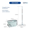 Bộ cây lau nhà Sweepy ETM971 7L