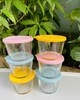 Sét 6 hộp thuỷ tinh đựng thực phẩm size 260ml GHA826