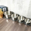Set 4 hộp đựng thức ăn Inox 304 cỡ lớn có nắp đậy