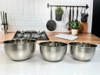 Set 3 thố trộn Inox 20/22/24cm - Hàng xuất Âu