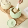 Liễn sứ bằng sứ đựng mỡ, đựng gia vị chịu nhiệt độ cao, hũ gốm đựng mỡ xinh xắn