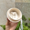 Ly giữ nhiệt in hoa 500ml có ống hút, inox 316 cao cấp, quai xách tiện lợi