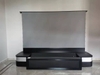 Màn chiếu điện tự động JZ SCREEN (100inch) máy chiếu gần+ máy chiếu xa