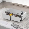 Bàn trà Tủ lạnh Primst Model TB135 135L bản cao cấp có hai ngăn làm lạnh dành cho phòng khách