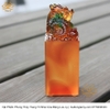 Tượng - Ấn Rồng Ngự Bằng Lưu Ly vật phẩm phong thủy mạnh khỏe phúc lộc trường thọ hạnh phúc