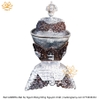 Bát Sọ Người - Bát GABBRA Bằng Đồng Nguyên Chất Mạ Bạc, vật phẩm phong thủy may mắn vật phẩm phong thủy