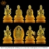 Bộ 8 Tượng Bát Đại Bồ Tát Trưởng Tử Cát Tường của Đức Phật Thích Ca Mâu Ni Bằng Lưu Ly Cao Cấp, xịn đẹp bền rẻ mới