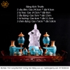 Bộ Lưu Ly Cao Cấp Bàn Thờ Cúng Bát Kiết Tường: cát tường vật phẩm phong thủy như ý