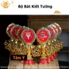 Bộ Bát Kiết Tường (Bát Đại Cát Tường - Tám Tướng Cát Tường) Cao 33cm Bằng Hợp Kim Cao Cấp, Hoàn Thiện Thủ Công BBKT20 Chất lượng cao