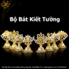 Bộ Bát Kiết Tường (Bát Đại Cát Tường - Tám Tướng Cát Tường) Cao 11cm Bằng Đồng Nguyên Chất, Hoàn Thiện Thủ Công BBKT18