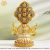 [Cao 31cm] Bộ Tổng Hợp Bát Kiết Tường 8 trên 1 (Bát Đại Cát Tường - Tám Tướng Cát Tường) Bằng Đồng Nguyên Chất B06 cao cấp