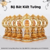 |Cao 18cm| Bộ Bát Kiết Tường Bằng Nhựa Cao Cấp, Thiết Kế Cực Sang Trọng BBKT38