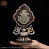 Bộ Bát Kiết Tường (Bát Đại Cát Tường - Tám Tướng Cát Tường) Cao 11cm Bằng Đồng Nguyên Chất, Hoàn Thiện Thủ Công BBKT34 hàng chuẩn nhất