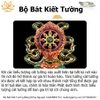 Bộ Bát Kiết Tường (Bát Đại Cát Tường - Tám Tướng Cát Tường) Cao 20.5cm Bằng Đồng Nguyên Chất, Hoàn Thiện Thủ Công BBKT32 chất lượng