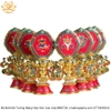 Bộ Bát Kiết Tường (Bát Đại Cát Tường - Tám Tướng Cát Tường) Cao 33cm Bằng Hợp Kim Cao Cấp, Hoàn Thiện Thủ Công BBKT20 siêu đẹp