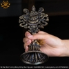 Bộ Bát Kiết Tường (Bát Đại Cát Tường - Tám Tướng Cát Tường) Cao 20.5cm Bằng Đồng Đen Nguyên Chất, Hoàn Thiện Thủ Công BBKT25 cao cấp