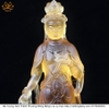 Bộ Tượng 3 Vị Đông Phương Tam Thánh Bằng Lưu Ly Cao Cấp quà tặng quà tân gia quà tặng phong thủy