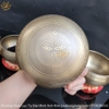 Chuông Xoay Lục Tự Đại Minh Ánh Kim Chế Tác Bằng 7 Kim Loại Quý Nhất Hàng Thủ Công Nepal (Chuông Hát - Singing Bowl) CX04 chất liệu quý giá