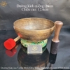 Chuông Xoay Lục Tự Đại Minh Chế Tác Bằng 7 Kim Loại Quý Nhất Hàng Thủ Công Nepal (Chuông Hát - Singing Bowl) CX02 mới