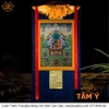 Cuộn Tranh ThangKa Phật Dược Sư Bằng Vải Gấm xịn đẹp bền rẻ mới cao cấp