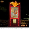 Cuộn Tranh ThangKa Phật Liên Hoa Sinh Bằng Vải Gấm Cao Cấp Kiểu 3, TCT07