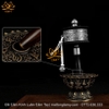 Đế Cắm Kinh Luân Cầm Tay Bằng Đồng Hoa Văn Bát Kiết Tường và Lục Tự Đại Minh DKL07 đẹp nhất