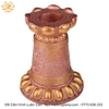 Đế Cắm Kinh Luân Bằng Nhựa Tổng Hợp Cao Cấp Thiết Kế Hình Cột Trụng DKL06 màu vàng hồng
