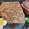 |10x10x2.8cm| Hộp Đựng Trang Sức, Dây Chuyền, Vòng Cổ, Nhẫn,... Bằng Gỗ Ép Cao Cấp đẹp