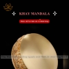 Khay Mandala đk 15cm Đồng Nguyên Chất Khắc Nổi Hoa Văn Tinh Xảo, Sắc Nét Pháp Bảo Mật Tông Tâm Ý TMDL29
