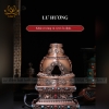 Lư điện Bát Kiết Tường bằng hợp kim 21cm tinh xảo, cổ kính theo phong cách độc đáo của Tây Tạng, pháp bảo mật tông Tâm Ý