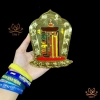 Thời luân kim cang Kalachakra 3D Thập tự tại, dập nổi cực kỳ đẹp toả hào quang
