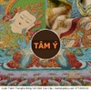 Cuộn Tranh ThangKa Ngài Kim Cang Tát Đỏa (Vajrasattva) Bằng Vải Gấm Cao Cấp, Kiểu 1, TCT30