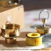 Kinh Luân Quả Trứng Lõi Microfilm Vỏ Bằng Đồng Làm Theo Công Nghệ Cao CNC Cách Điệu Cực Đẹp MS06 Đẹp Nhất