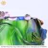 Tượng - Lọ Đựng Bút Khắc Thủy Sinh Bằng Lưu Ly quà tặng ý nghĩa quà tặng sang trọng