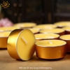 Nến Bơ 5H Vỏ Mạ Vàng Cao Cấp, An Toàn Không Khói 100 Viên/Hộp