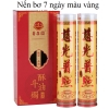 1 Đôi nến trụ 7 ngày, 5 ngày, 3 ngày, 1 ngày bơ thực vật chất lượng cao vỏ trong suốt chịu được nhiệt độ