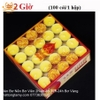 Nến Bơ Viên Màu Vàng Tinh Khiết 100%